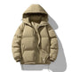 Men's Hoodie Padded Coat Thickened Cotton-padded Clothes Loose Casual Cotton-padded Jacket - EX-STOCK Canada