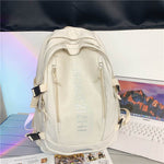 Simple Large Capacity Waterproof High School Backpack for Teens - EX-STOCK Canada
