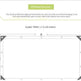 A product structure diagram showing a rectangular hanging frame with corner brackets and edge punch holes, labeled with dimensions a and b in meters, with explanatory text above on a white background.