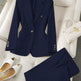 Women's Temperament Office Suit Set – Jacket & Pants, 3 Colors, S–4XL (Canada & USA)