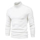 Men's Plain Slim Pullover Polo Sweatshirt Turtleneck Sweater Winter Casual Tops Men - EX-STOCK Canada
