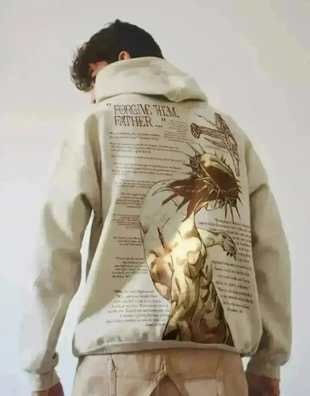 Men's Casual Printed Oversized Hoodie Sweatshirt Hip Pop Streetwear - EX-STOCK CANADA