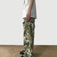 Loose Straight Tree Worn Looking Washed-out Camouflage Printed Cargo pant Men - EX-STOCK CANADA