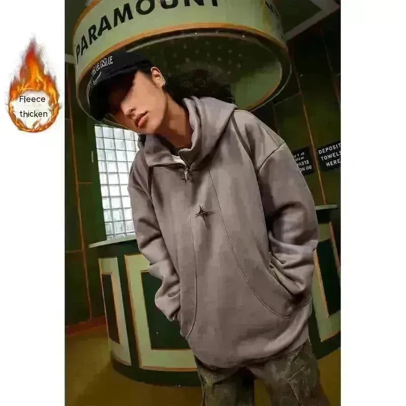 Fashion Turtleneck Street Hip pop Hoodie Sweatshirt Men - EX-STOCK CANADA