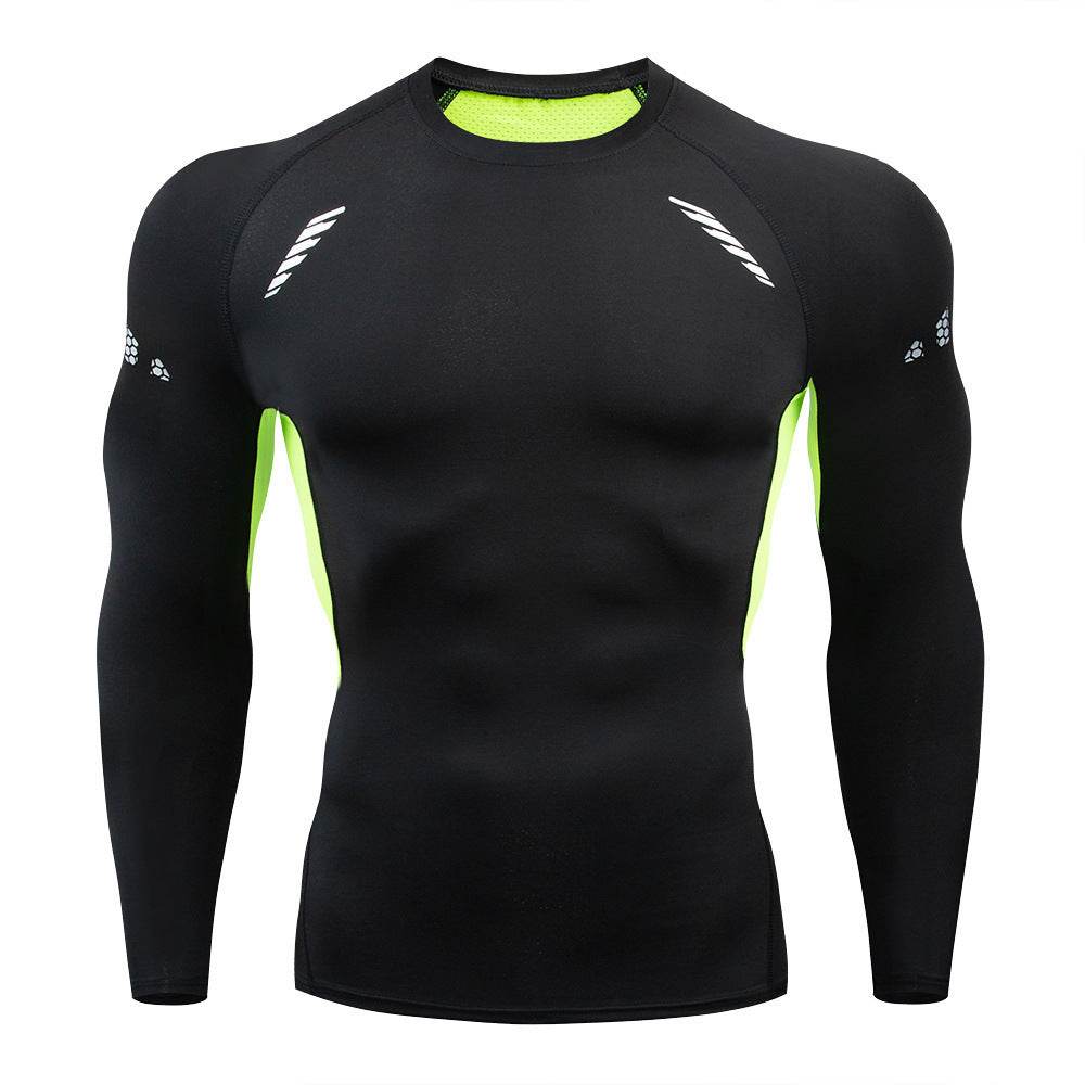 Men's Sports Quick-drying Long sleeve Workout Fitness T-shirt top - EX-STOCK Canada
