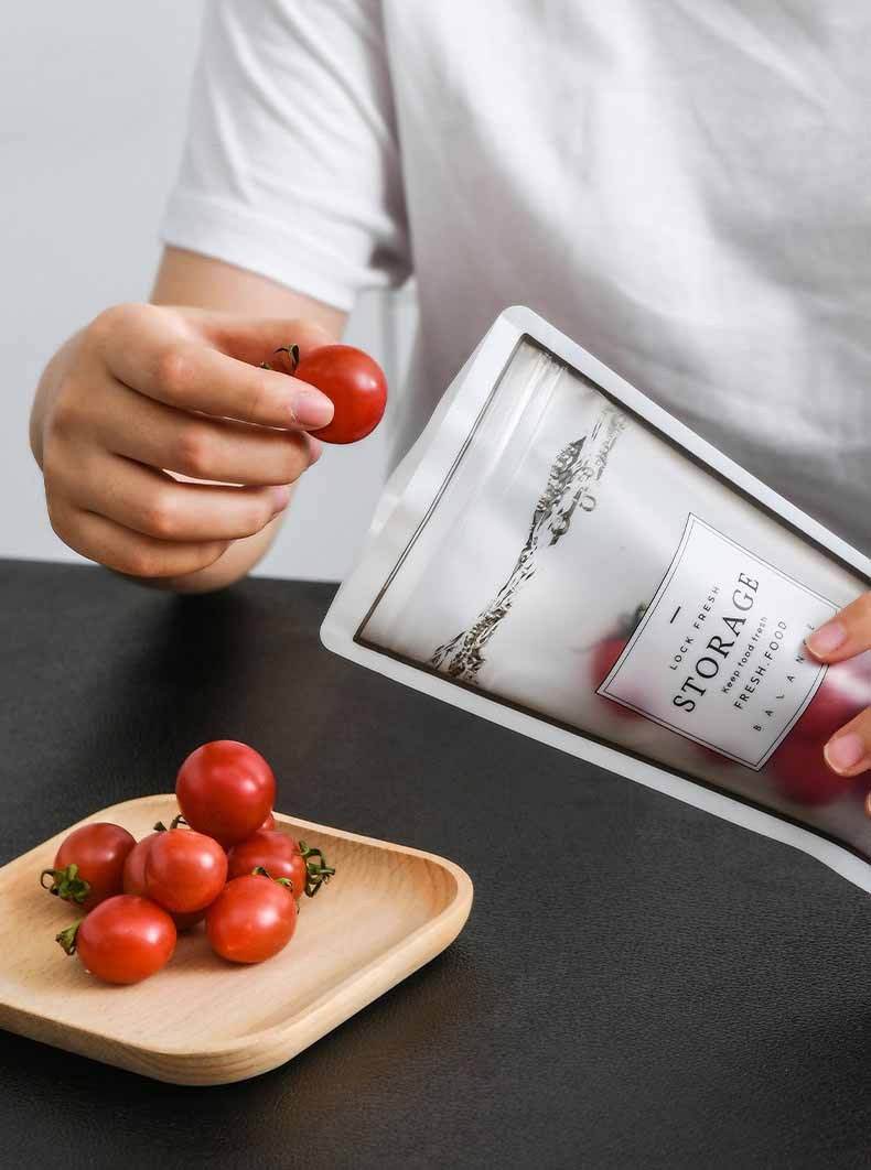 Food Storage Bag Reusable Ziplock Bags Cookie seal Bag - EX-STOCK Canada