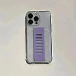 Transparent Case Wrist Strap Bracket Non-slip Phone Case - EX-STOCK CANADA