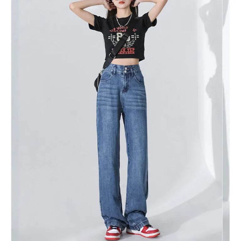 Thin And Lightweight Tencel Soft Baggy Jeans Pant For Women - EX-STOCK Canada