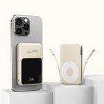 66W Magnetic Fast Charge Wireless Power Bank 10000mAh – Dark Gray & Khaki