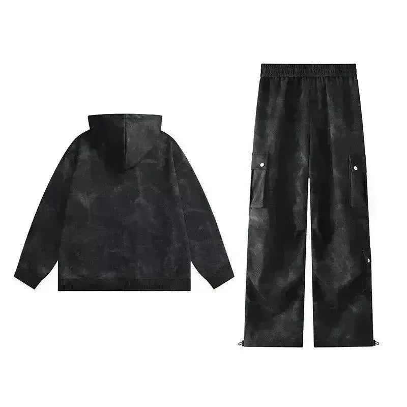 Men's 2 pcs Hoodie set outfit Sweatshirt and Sweatpants - EX-STOCK CANADA