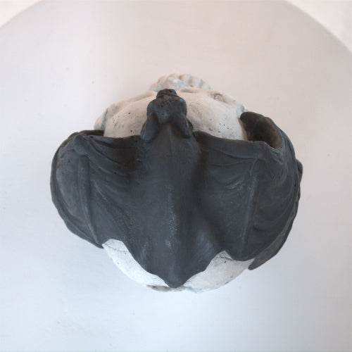 Fire Pit Demon Skull Gas Log For Ventless Vent Free, Propane, Gel, Ethanol, Electric, Outdoor Fireplace And Fire Pit, Halloween Decor - Patent Pending - EX-STOCK Canada