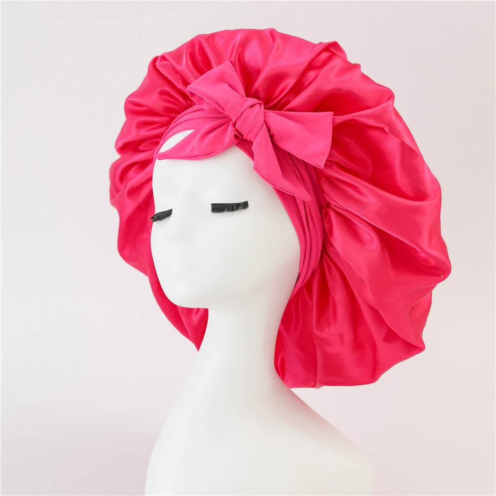 Silk Hair Bonnet For Sleeping Satin bonnet for curly hair - EX-STOCK Canada