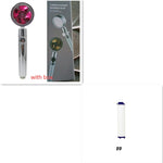 Shower Head Water Saving Flow 360 Degrees Rotating With Small Fan ABS Rain High Pressure Spray Nozzle Bathroom Accessories EX-STOCK Canada 