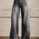 Women's Wide-leg Pants Fashion High Waist Casual Trousers 3D Printing 