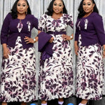 2pcs Fashion floral Print Blazer dress suit - EX-STOCK CANADA