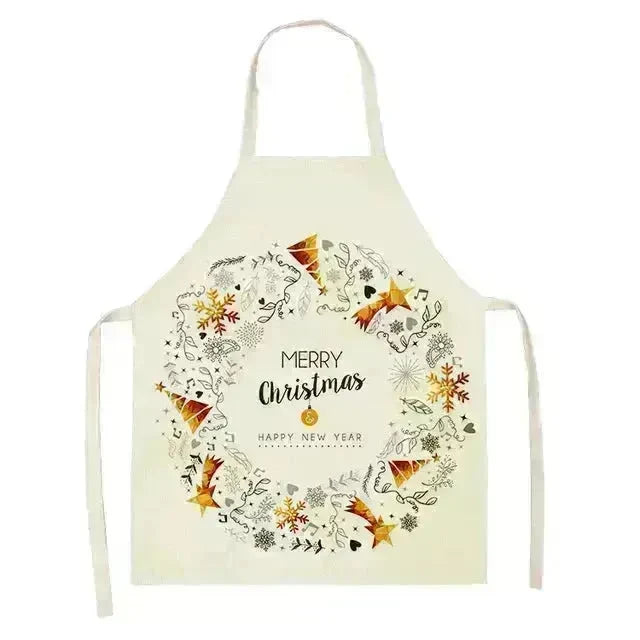 Personalized Christmas Aprons gifts idea for chefs bakers - EX-STOCK CANADA