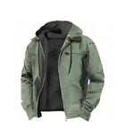 Multi-Color Digital Printing Hooded Sweater Brown Lining Cotton-padded Jacket - EX-STOCK CANADA