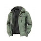 Multi-Color Digital Printing Hooded Sweater Brown Lining Cotton-padded Jacket - EX-STOCK CANADA