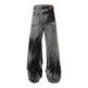 Street Retro Washed Distressed Tie-dye Multi-pocket Denim Trouser Unisex Baggy Cargo Denim Jeans Pants - EX-STOCK Canada
