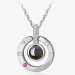 Hot Valentine's Day Gifts Metal Rose Jewelry Gift Box Necklace For Wedding Girlfriend Necklace Gifts - EX-STOCK CANADA