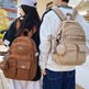High School And College Student College Style Computer Bag Couple Backpack EX-STOCK