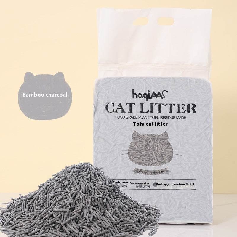 Litière pour chat au tofu de soja original Thé vert Mélange de plantes - EX-STOCK CANADA