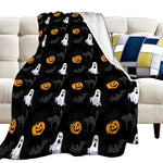 Halloween Witch Blanket Flannel Blanket EX-STOCK Canada 