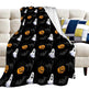 Halloween Witch Blanket Flannel Blanket EX-STOCK Canada 