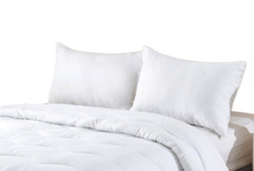 Chemical Fiber Bed & Breakfast Hotel Duvet Insert Thick Feather Velvet Quilt EX-STOCK Canada 