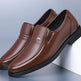 Men's Cowhide Leather Business Casual Shoes – Soft Sole Comfort | Canada & USA