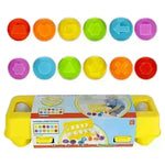 Baby Learning Educational Toy Smart Egg Toy Games Shape Matching Sorters Toys Montessori Eggs Toys For Kids Children - EX-STOCK CANADA