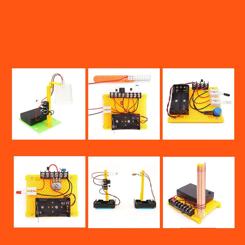 Handmade DIY Electronic Science Experiment Set Students Physical Puzzle - EX-STOCK CANADA