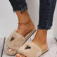 Fluffy Slipper Fall Winter Warm Home Fur Furry Slippers Women Plush Shoes Indoor House Fuzzy Flip Flops Female Padded Fleece Living Bedroom - EX-STOCK Canada