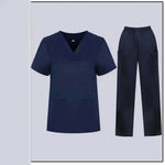 Women Nurse Uniform Female - Hospital Nurse Costume - V Neck Top Pants Set - EX-STOCK Canada