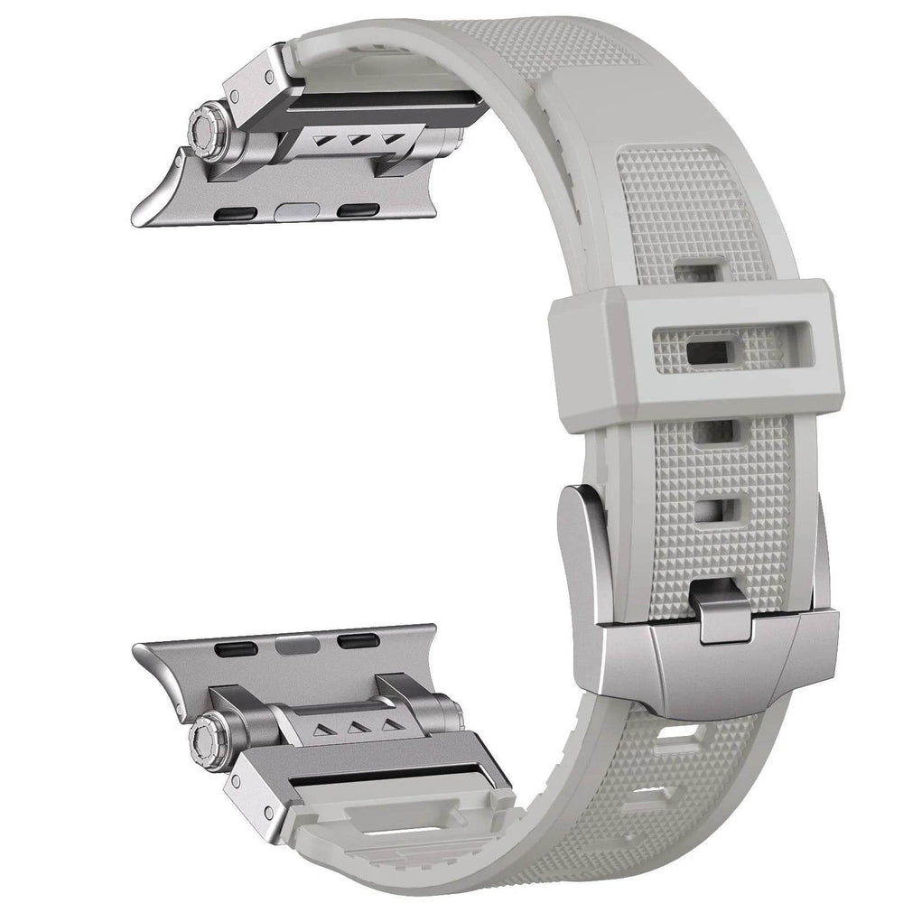 High End Metal And Silicone Watch Strap - EX-STOCK Canada