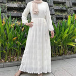 Women's Middle East Fashion Sweet Chiffon Dress Dubai Abaya dress Casual Abaya dress - EX-STOCK Canada