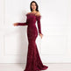 Off shoulder sequins Mermaid Formal Party dress - EX-STOCK CANADA