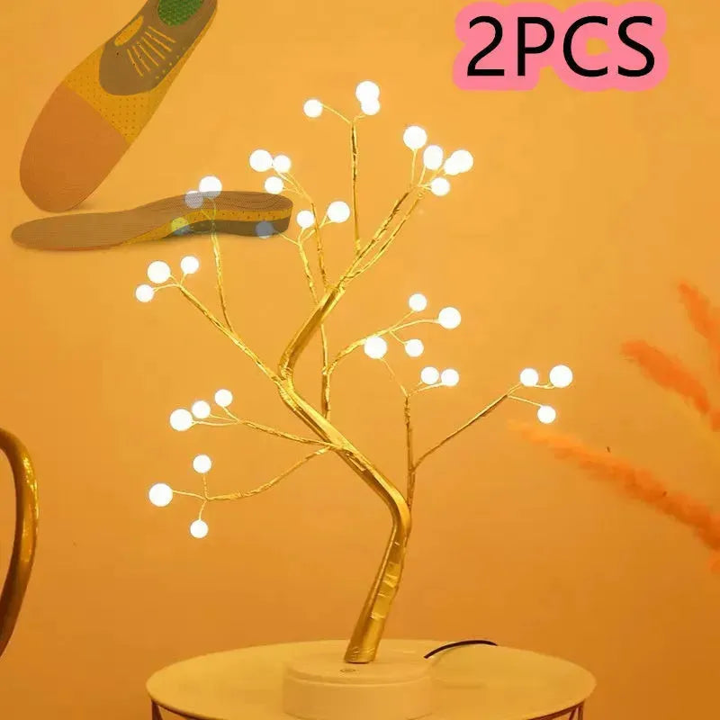 Led Copper Wire Light Bedroom Desk Table Light - EX-STOCK CANADA