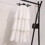 Women's Spring And Summer Chiffon layered Midi maxi Skirt - EX-STOCK Canada