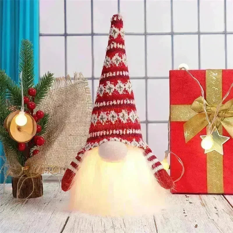 Christmas Decoration Luminous Figurine Doll Ornaments - EX-STOCK CANADA