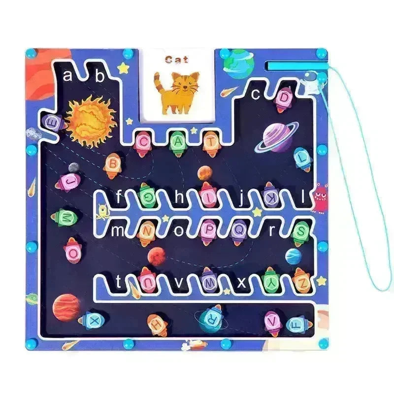 magnetic letters matching