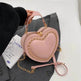 Women's Fashion Casual Heart Shaped Chain Shoulder Messenger Crossbody Bag - EX-STOCK Canada
