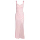 Slim Sleeveless Slit Dress With Back Tie Design Fashion Temperament Dresses For Women Clothing - EX-STOCK CANADA