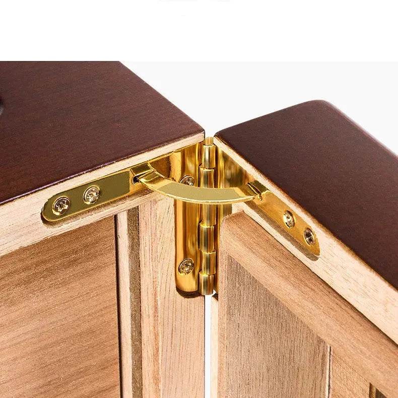 Lacquer Luxury Transparent Cedar Wood Cigar Humidors Box - EX-STOCK Canada