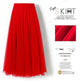Pleated Mesh Midi Skirt – Women's Prairie Swing Skirt - EX-STOCK Canada