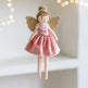 Christmas Decoration High-grade Flannel Ankle-tied Girl Angel Small Pendant EX-STOCK Canada 