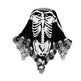 Halloween Skeleton Poncho Skull Bones Lace Skeleton Cape Shawl Halloween Costume Day Of The Dead Poncho For Halloween Horror Theme Trick Or Treat Birthday Party - EX-STOCK Canada
