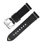 Discoloring Oil Wax Top Layer Cowhide Watch Strap - EX-STOCK Canada