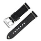 Discoloring Oil Wax Top Layer Cowhide Watch Strap - EX-STOCK Canada