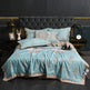 Printed Washed Tencel Summer Cooling Duvet Four-piece Set EX-STOCK Canada 